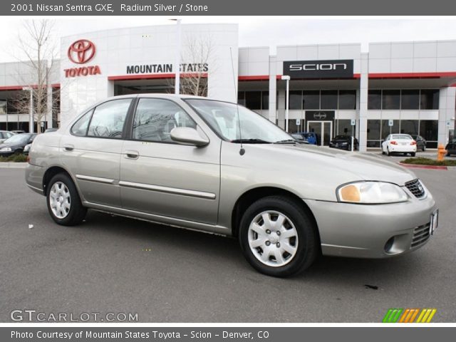 2001 Nissan Sentra GXE in Radium Silver