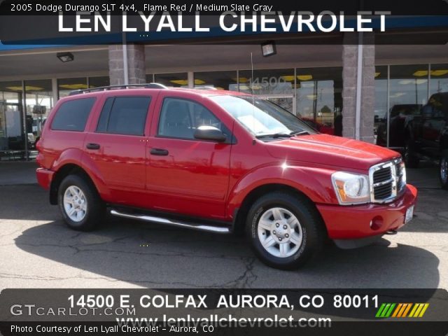 2005 Dodge Durango SLT 4x4 in Flame Red