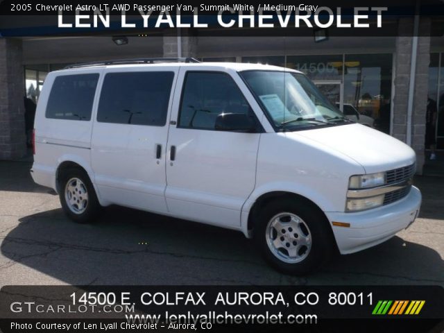 2005 Chevrolet Astro LT AWD Passenger Van in Summit White
