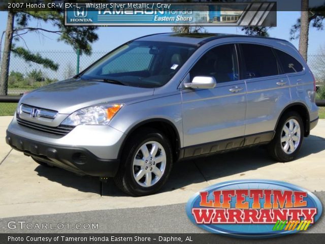 2007 Honda CR-V EX-L in Whistler Silver Metallic