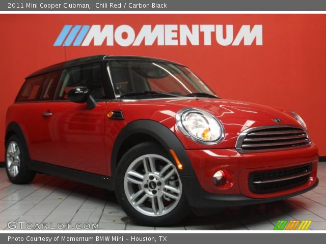 2011 Mini Cooper Clubman in Chili Red