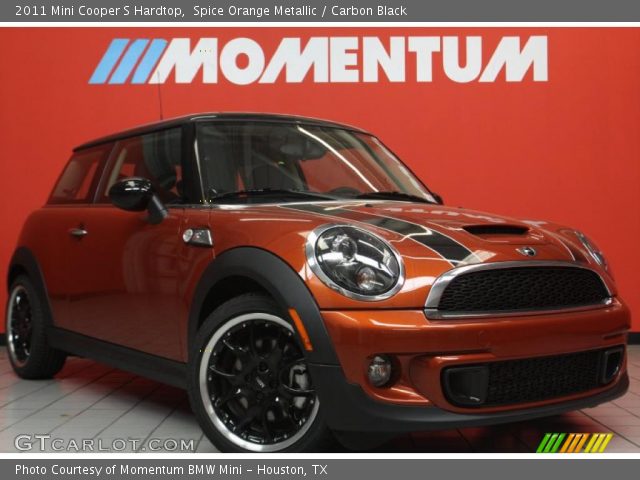 2011 Mini Cooper S Hardtop in Spice Orange Metallic