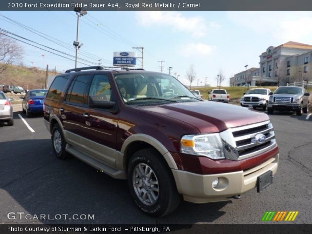 2010 Ford Expedition Eddie Bauer 4x4 in Royal Red Metallic