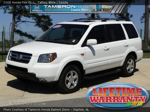 2008 Honda Pilot EX-L in Taffeta White