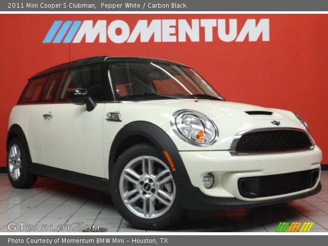 2011 Mini Cooper S Clubman in Pepper White