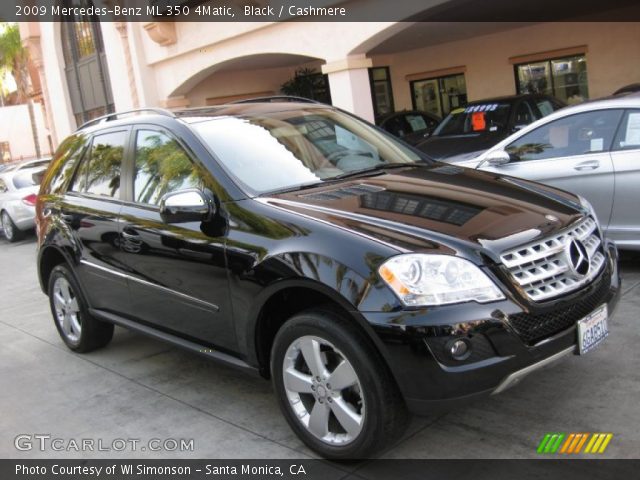 2009 Mercedes-Benz ML 350 4Matic in Black