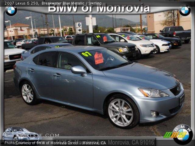 2007 Lexus IS 250 in Breakwater Blue Metallic