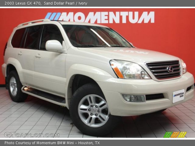 2003 Lexus GX 470 in Sand Dollar Pearl