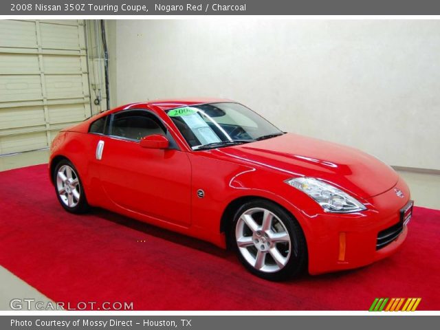 2008 Nissan 350Z Touring Coupe in Nogaro Red