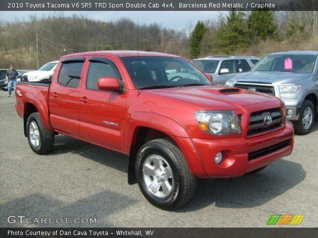 2010 Toyota Tacoma V6 SR5 TRD Sport Double Cab 4x4 in Barcelona Red Metallic