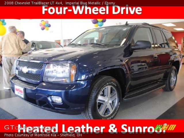 2008 Chevrolet TrailBlazer LT 4x4 in Imperial Blue Metallic
