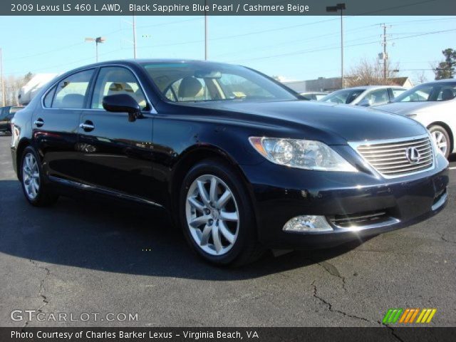 2009 Lexus LS 460 L AWD in Black Sapphire Blue Pearl