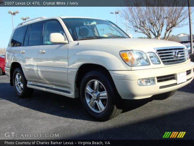 2007 Lexus LX 470 in Crystal White