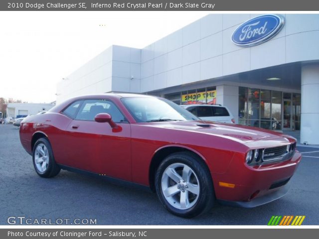 2010 Dodge Challenger SE in Inferno Red Crystal Pearl