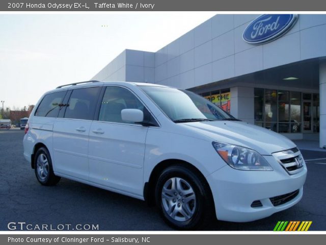 2007 Honda Odyssey EX-L in Taffeta White