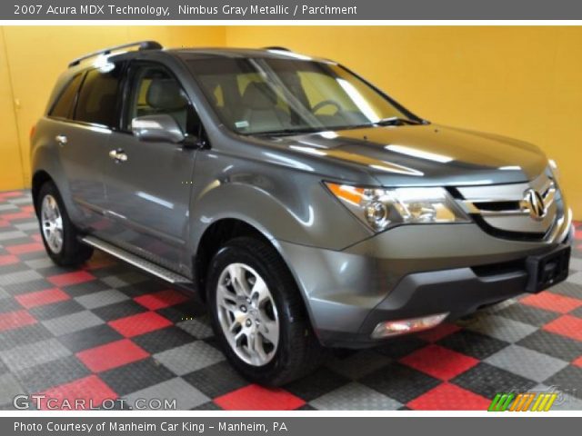 2007 Acura MDX Technology in Nimbus Gray Metallic