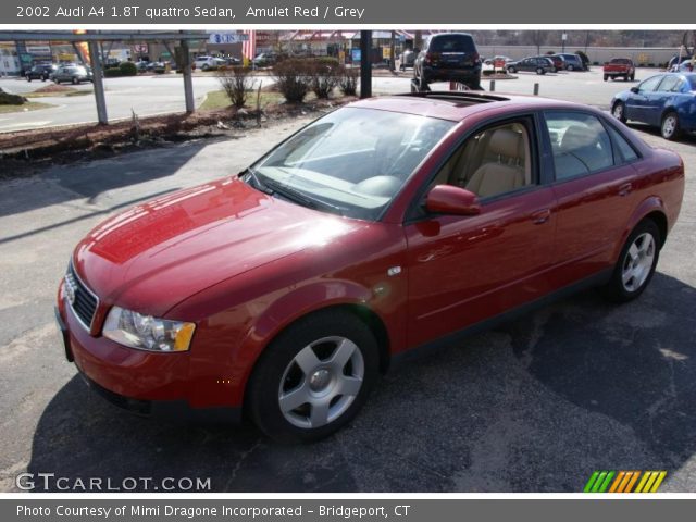 2002 Audi A4 1.8T quattro Sedan in Amulet Red