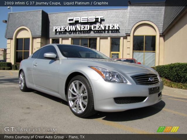 2009 Infiniti G 37 Journey Coupe in Liquid Platinum