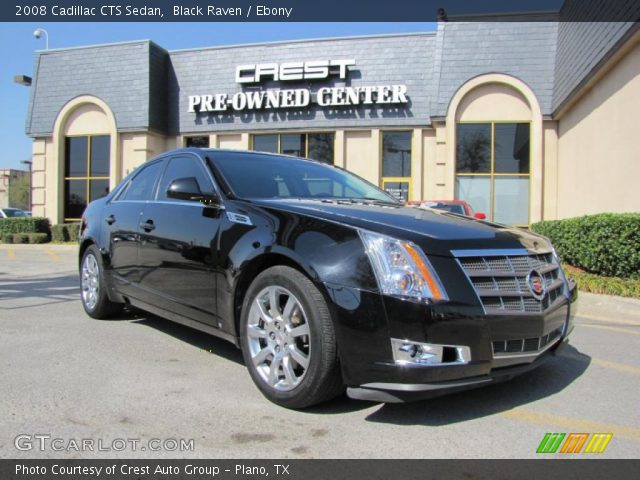 2008 Cadillac CTS Sedan in Black Raven