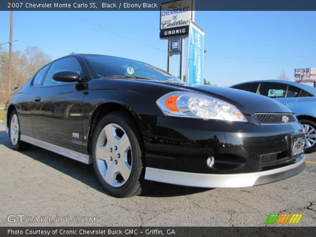 2007 Chevrolet Monte Carlo SS in Black