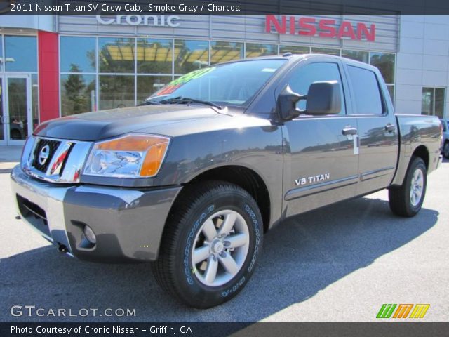 2011 Nissan Titan SV Crew Cab in Smoke Gray