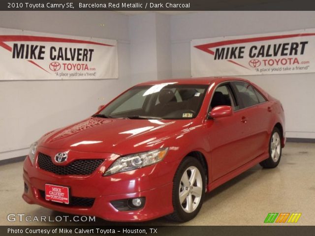 2010 Toyota Camry SE in Barcelona Red Metallic