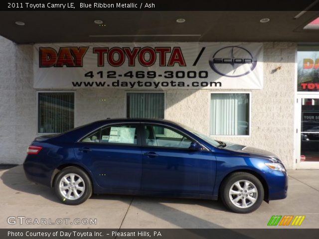 2011 Toyota Camry LE in Blue Ribbon Metallic