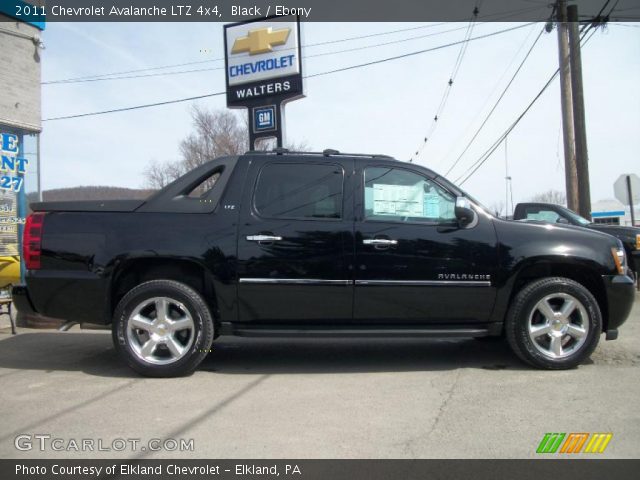 2011 Chevrolet Avalanche LTZ 4x4 in Black