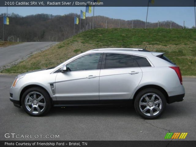 2010 Cadillac SRX V6 in Radiant Silver