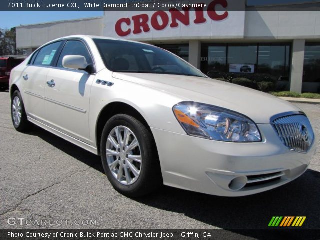 2011 Buick Lucerne CXL in White Diamond TriCoat
