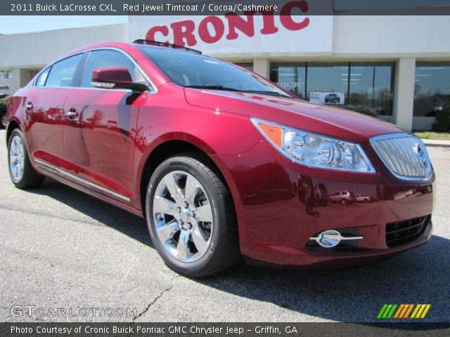 2011 Buick LaCrosse CXL in Red Jewel Tintcoat