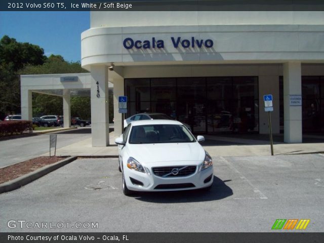 2012 Volvo S60 T5 in Ice White