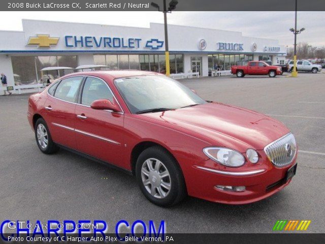 2008 Buick LaCrosse CX in Scarlett Red