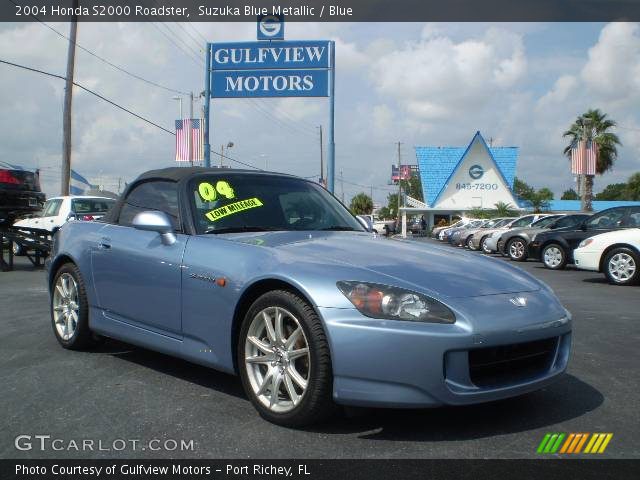2004 Honda S2000 Roadster in Suzuka Blue Metallic