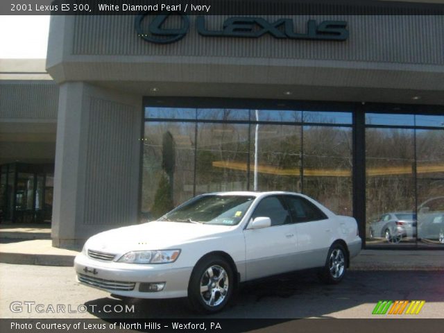 2001 Lexus ES 300 in White Diamond Pearl