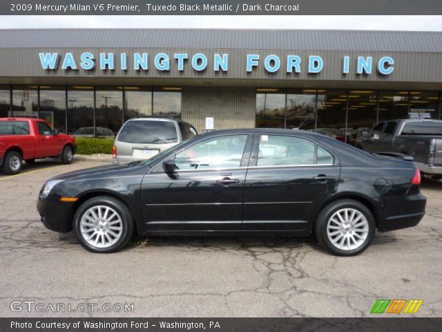 2009 Mercury Milan V6 Premier in Tuxedo Black Metallic