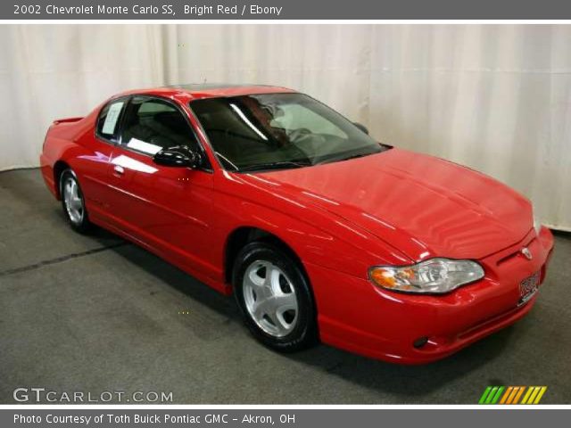 2002 Chevrolet Monte Carlo SS in Bright Red