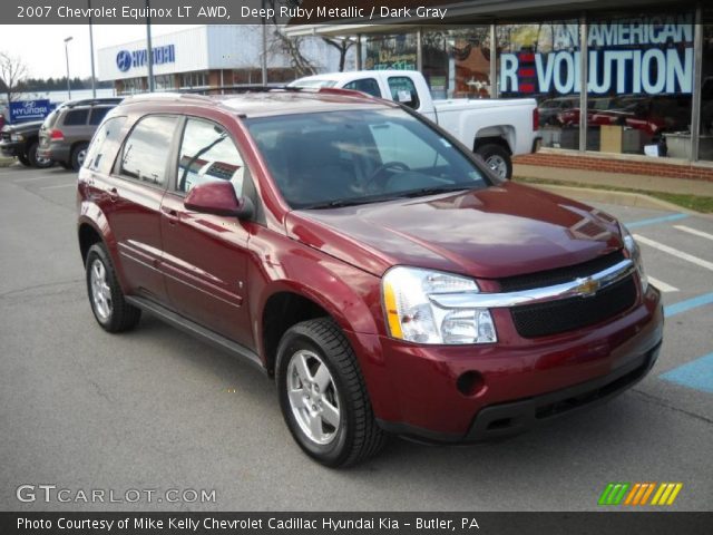 2007 Chevrolet Equinox LT AWD in Deep Ruby Metallic