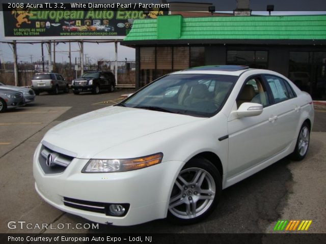 2008 Acura TL 3.2 in White Diamond Pearl