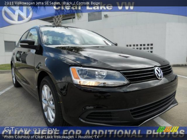 2011 Volkswagen Jetta SE Sedan in Black