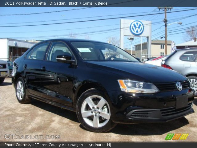 2011 Volkswagen Jetta TDI Sedan in Black