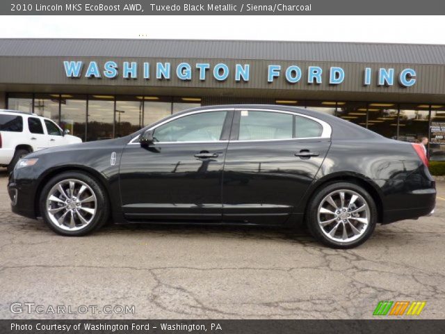 2010 Lincoln MKS EcoBoost AWD in Tuxedo Black Metallic