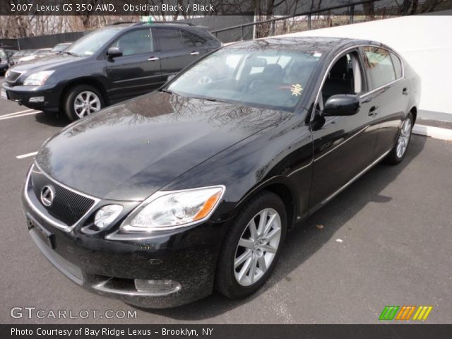 2007 Lexus GS 350 AWD in Obsidian Black