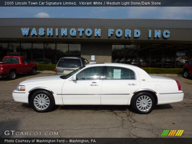 2005 Lincoln Town Car Signature Limited in Vibrant White