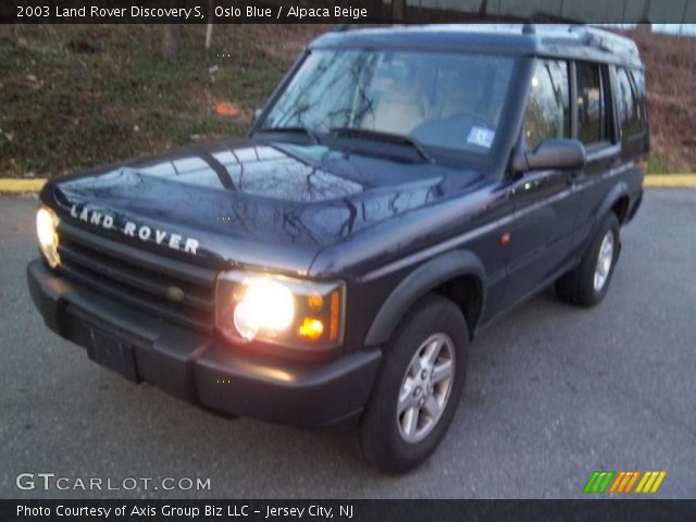 2003 Land Rover Discovery S in Oslo Blue