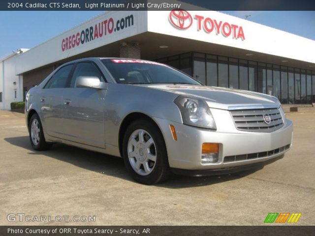 2004 Cadillac CTS Sedan in Light Platinum