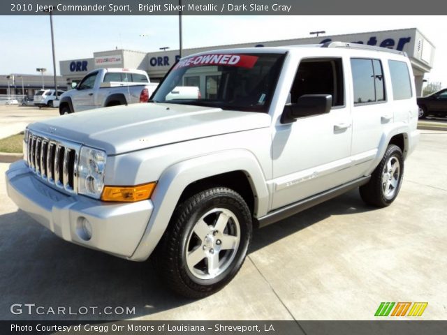 2010 Jeep Commander Sport in Bright Silver Metallic