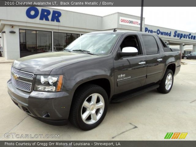 2010 Chevrolet Avalanche LT in Black Granite Metallic