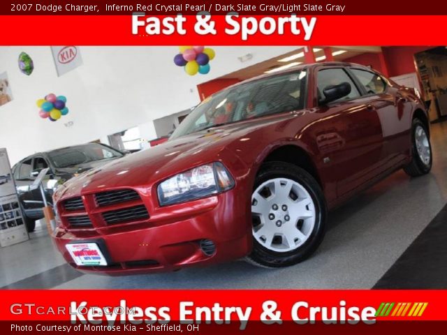 2007 Dodge Charger  in Inferno Red Crystal Pearl
