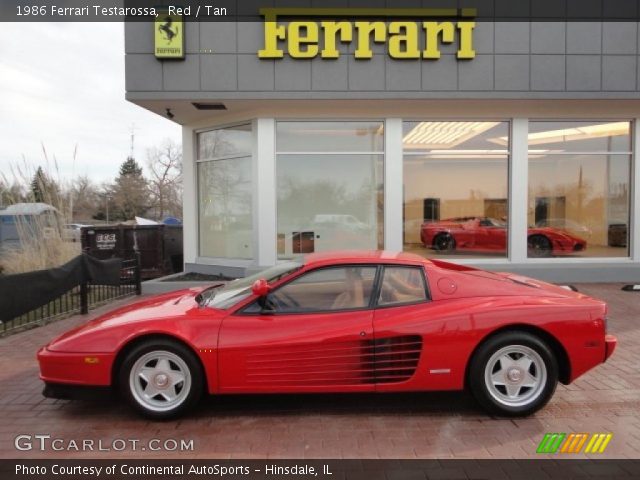 1986 Ferrari Testarossa  in Red